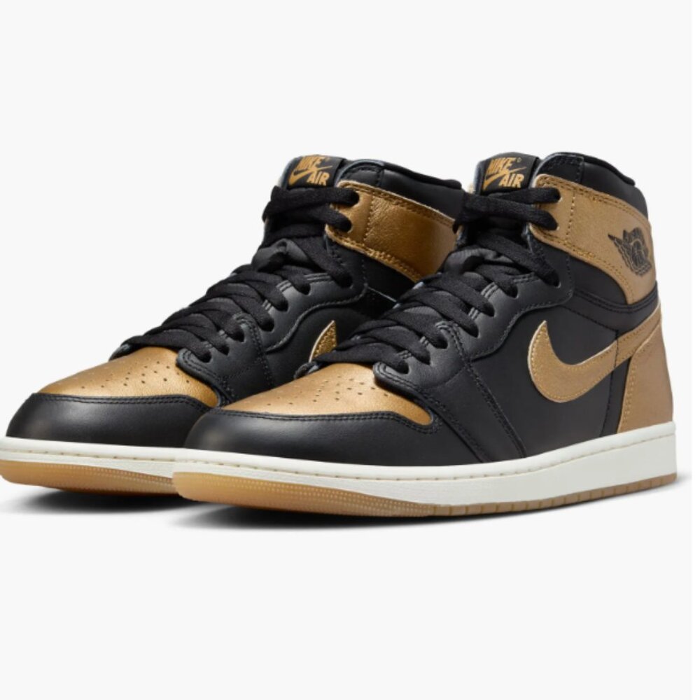 Jordan 1 Retro High OG Blacl/Metallic Gold 8.5